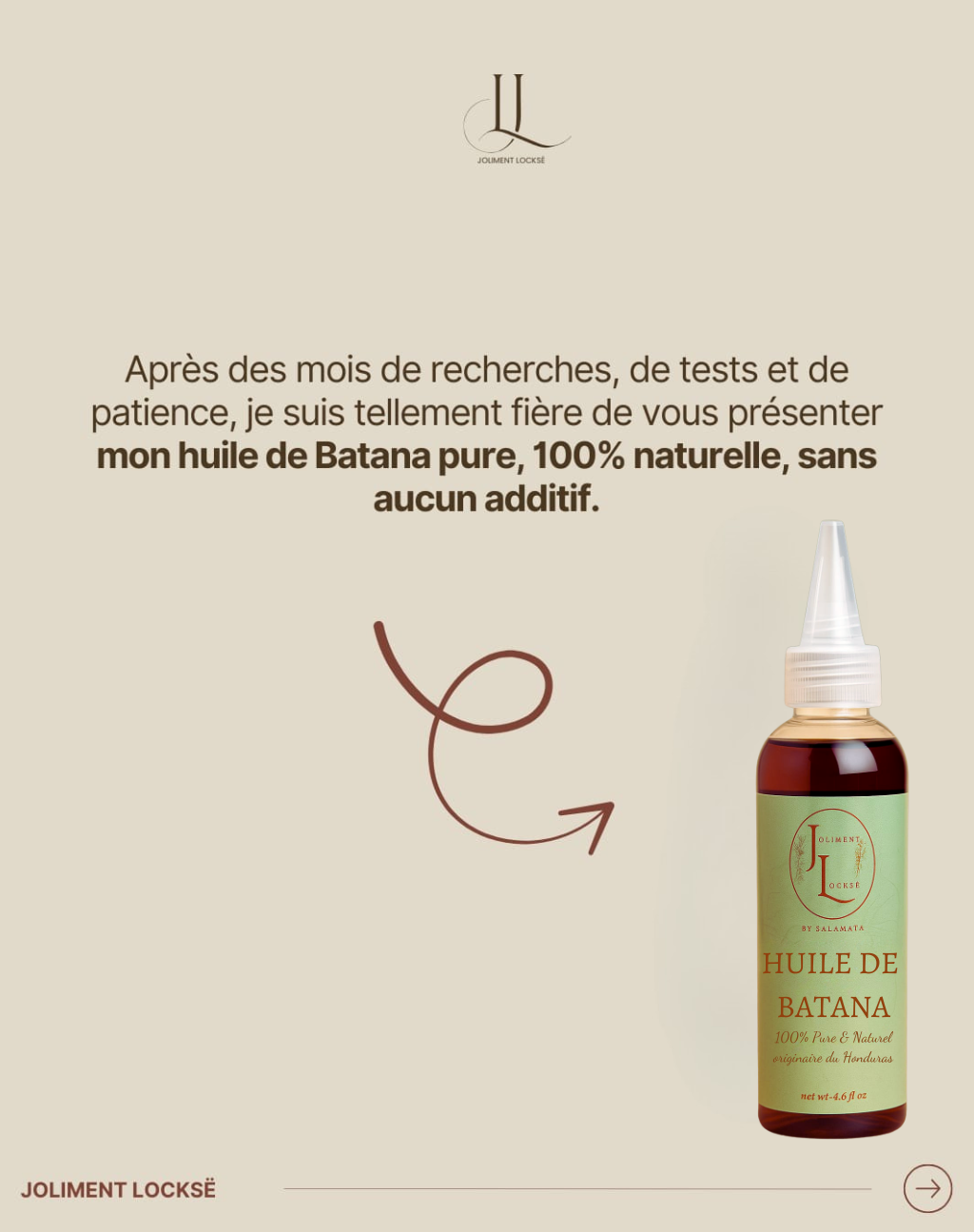 Huile de Batana bio
