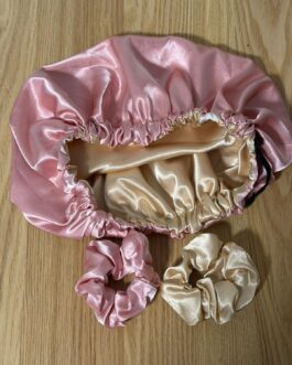 Bonnet en Satin Protecteur – Spécial Cheveux Naturels, Locks & Texturés